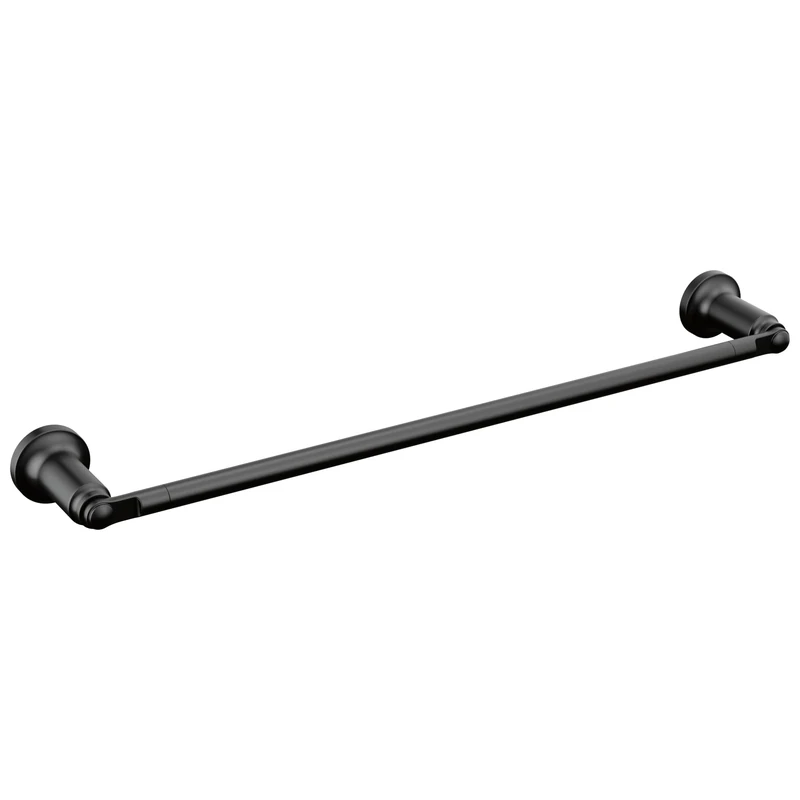 Delta 73518-BL Saylor Bath Hardware Towel bar, Matte Black