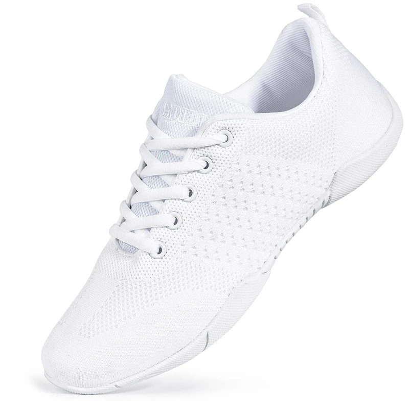 CADIDL Cheer Shoes Women White Cheerleading Shoes for Girls & Youth, White(Women Size), 6.5 UK - Image 1