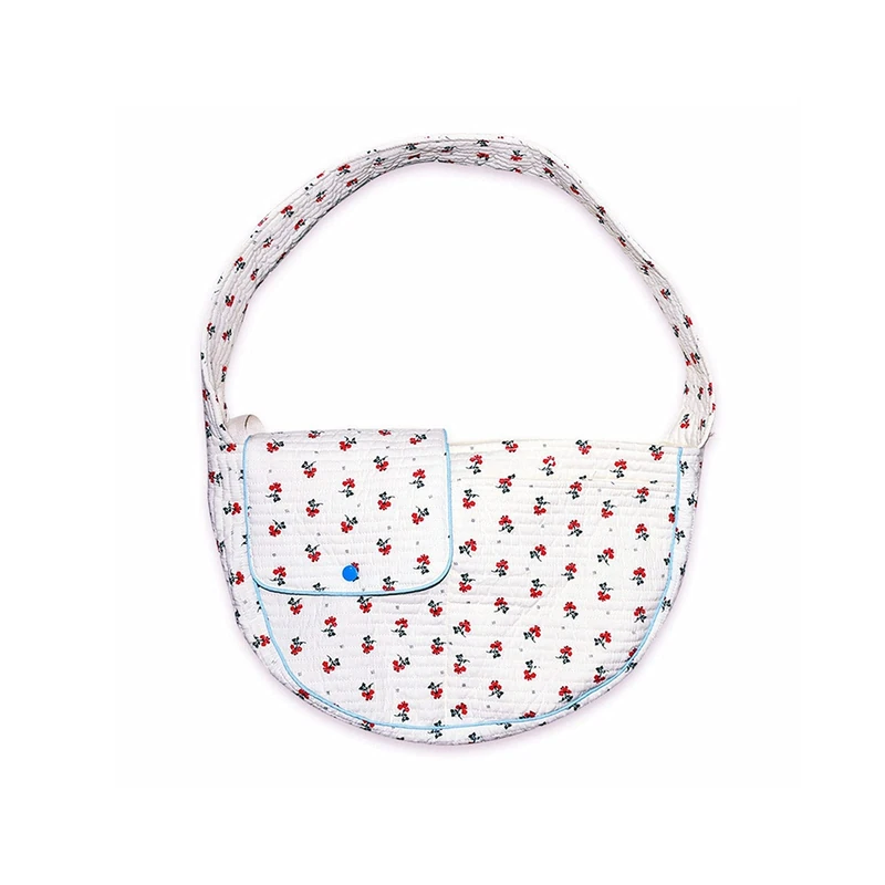 ERTGHH gbb pet Backpack 1pc Foldable Virginal Cotton Kitten Travel Bag Carrier Sling Pet Bag for Little Dogs Cats Carry Bag