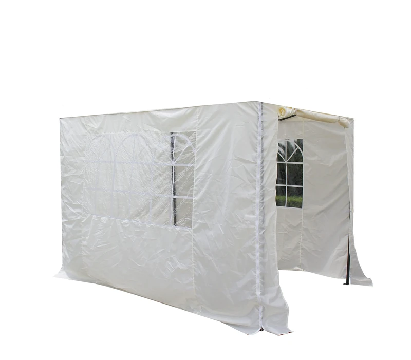 All Seasons Gazebos 3x2 Lightweight Side Panel Set White