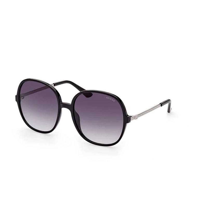 GUESS Women's GU7844 Sunglasses, shiny black, 59 - Image 1