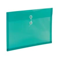 Beautone D055103 A4 Polypropylene Folder, 255 mm Length x 340 mm Width x 70 mm Height, Blue