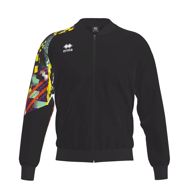 Errea Men's Pavel Jr Jacket, Black, XS