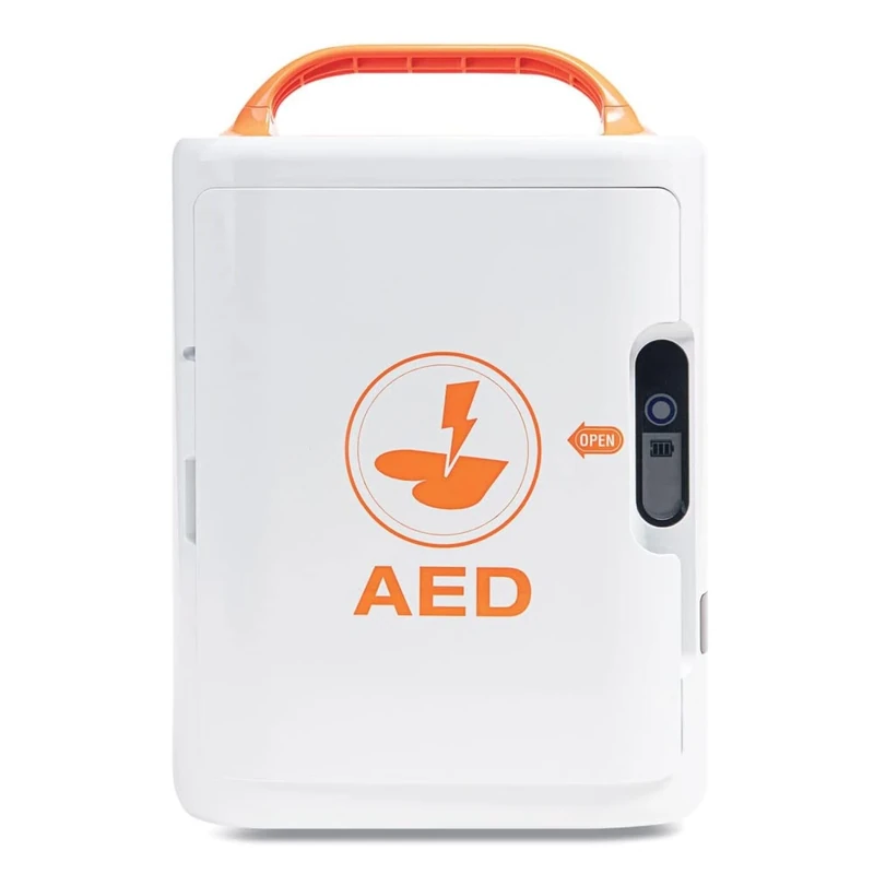 Reliance Medical Mediana AED A16 PRO Semi Automatic Defibrillator with Adult Child Mode 3 Language Options IP55 Shock Time Super Fast an automated External defibrillator (AED)
