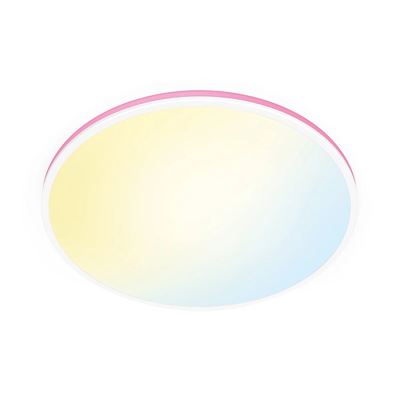 WiZ Smart Colour Arca Ceiling Light. [White], Smart LED Connected WiFi Works with Alexa, Google Assistant & HomeKit, App Control for Indoor Home Lighting, Livingroom and Bedroom