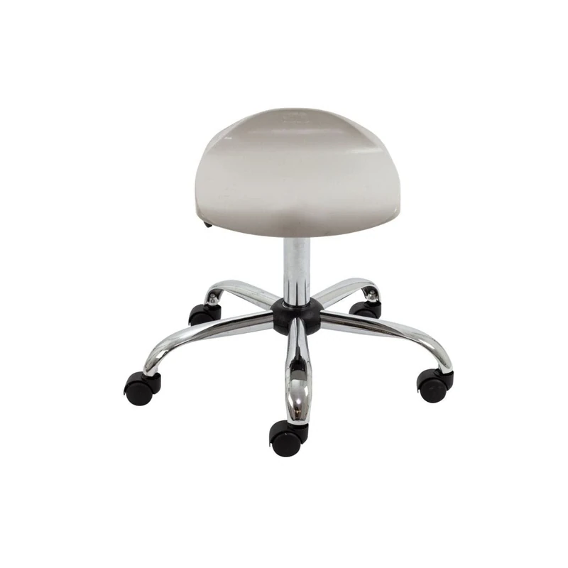 Office Hippo Senior Swivel Stool, Age 11+ Years, Grey, 60 x 60 x 50.5 to 60.5 cm
