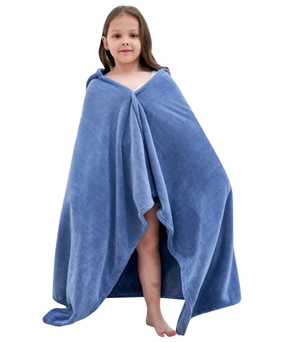 Fayscingo Baby Hooded Bath Towel Swaddle Blanket Extra Large Infant Toddler Soft Warm Absorbent Swimming Shower Poncho Towel for Boys and Girls