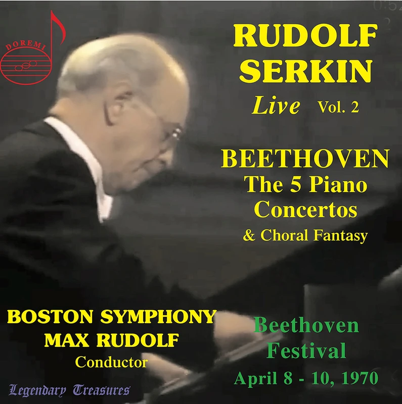 Ludwig van Beethoven: The 5 Piano Concertos & Choral Fantasy with Rudolf Serkin, Vol. 2