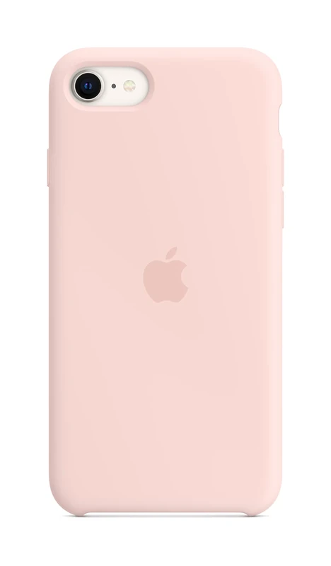 Apple Silicone Case (for iPhone SE) - Chalk Pink