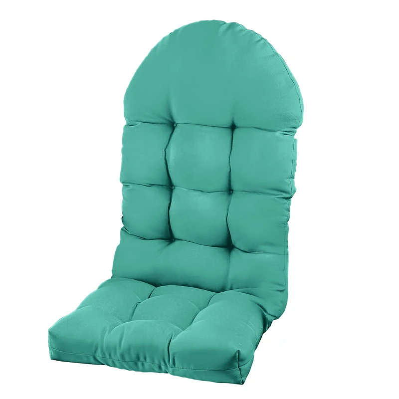 PNP HWJIAJU Patio Chair Cushion for Adirondack, High Back Rocking Chair Cushion, Outdoor Seat Back Chair Cushion Sunscreen and Fade-Resistant (Lake Blue, 1) - Image 1