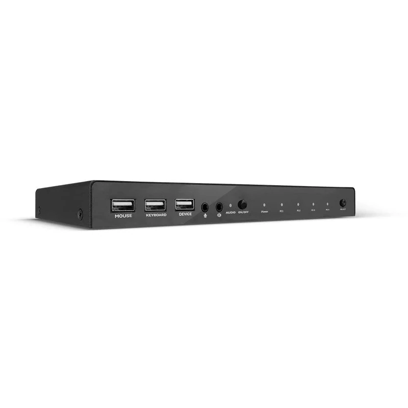 Lindy 4 Port HDMI 18G, USB 2.0 & Audio KVM Switch