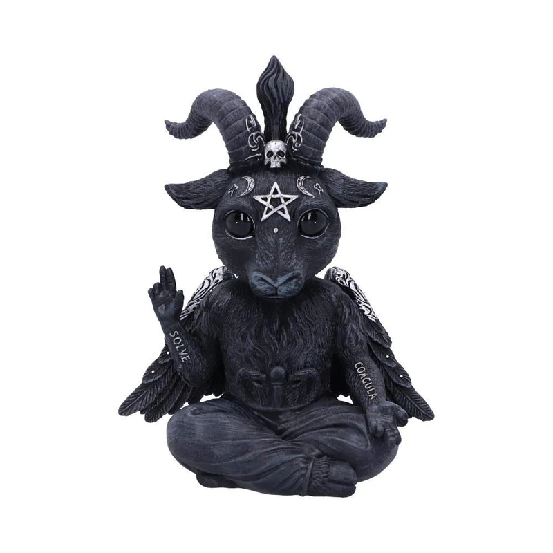 Nemesis Now Cult Cuties Baphoboo 30cm (Large), Resin, Black, Cult Cuties Baby Baphomet Figurine, Perfect For Any Macabre Collection, Cast in the Finest Resin, Expertly Hand-Painted