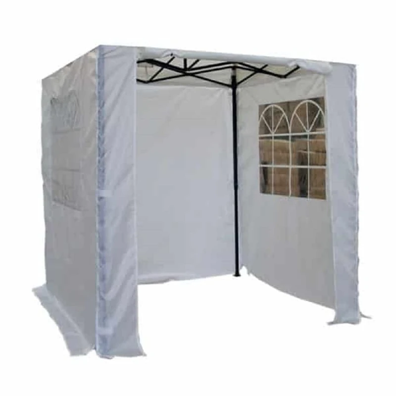 All Seasons Gazebos Lightweight Side Panel Set (2.5x2.5WhiteStandardSides), White