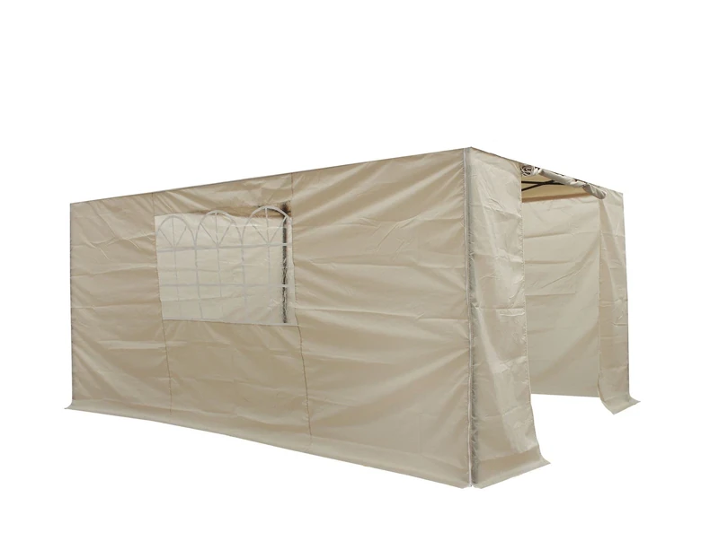 All Seasons Gazebos 3x4.5 Lightweight Side Panel Set Beige