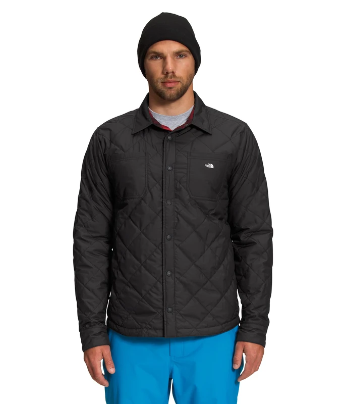 The North Face Fort Point Jacket Tnf Red Large Icon Plaid 2 L