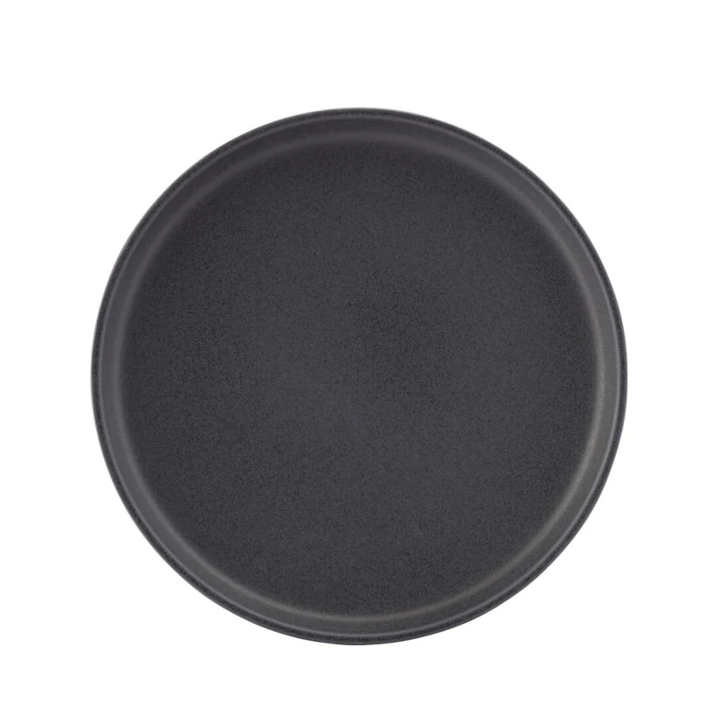 Utopia Pico Black Coupe Plate 11inch / 28cm, CT9250-000000-B01006, Pack of 6