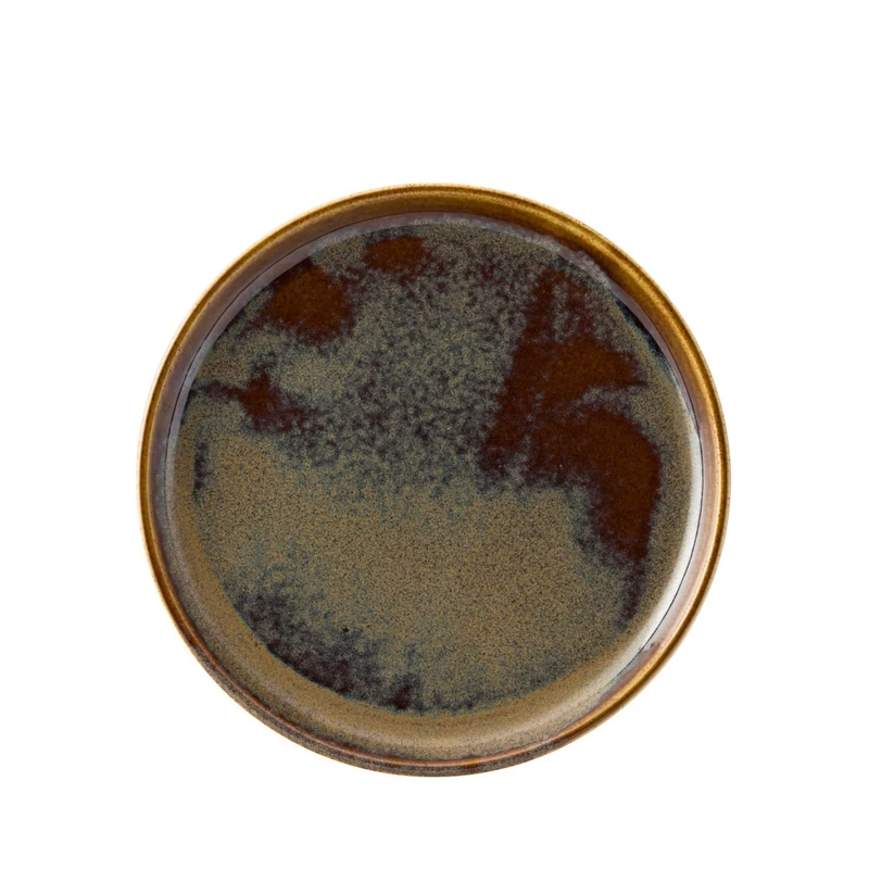 Murra Toffee Walled Plate 8.25inch / 21cm