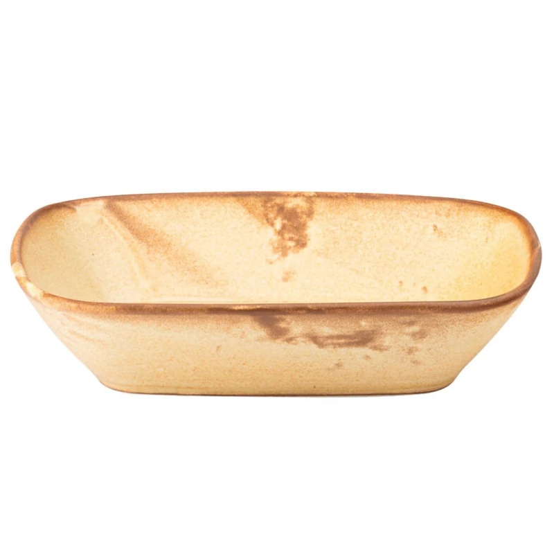 Murra Honey Rectangular Dish 20 x 14cm