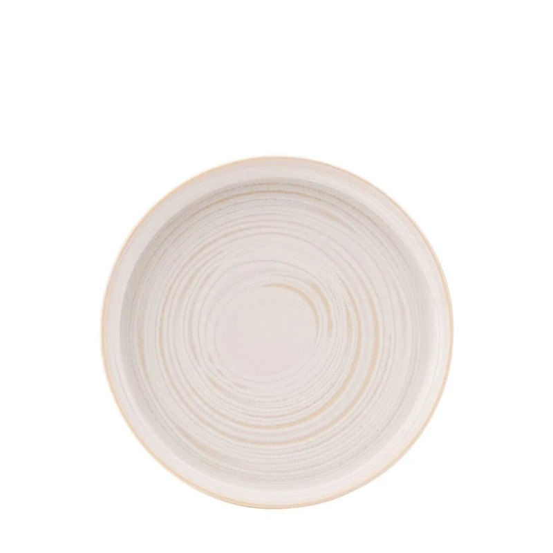 Santo Light Grey Coupe Plate 7inch / 17.5cm