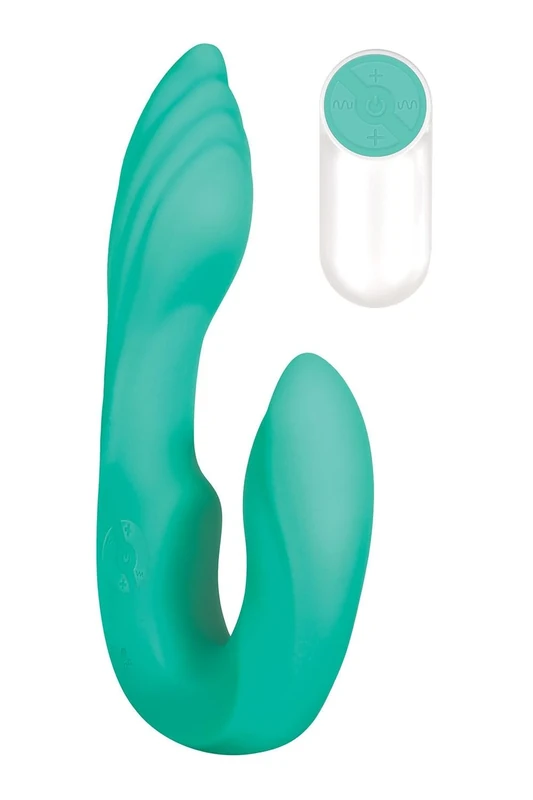 Gender X Strapless Seashell Vibrator Green 20.8 cm