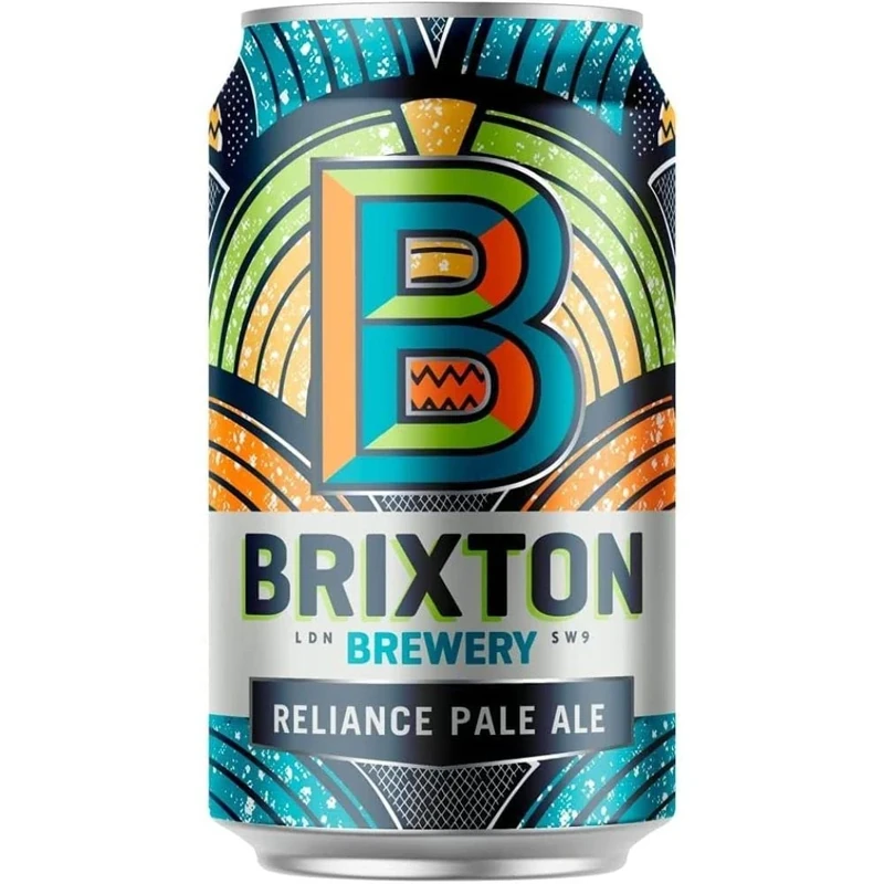 Brixton Brewery Reliance Pale Ale 24 x 330 ml Can - Image 1