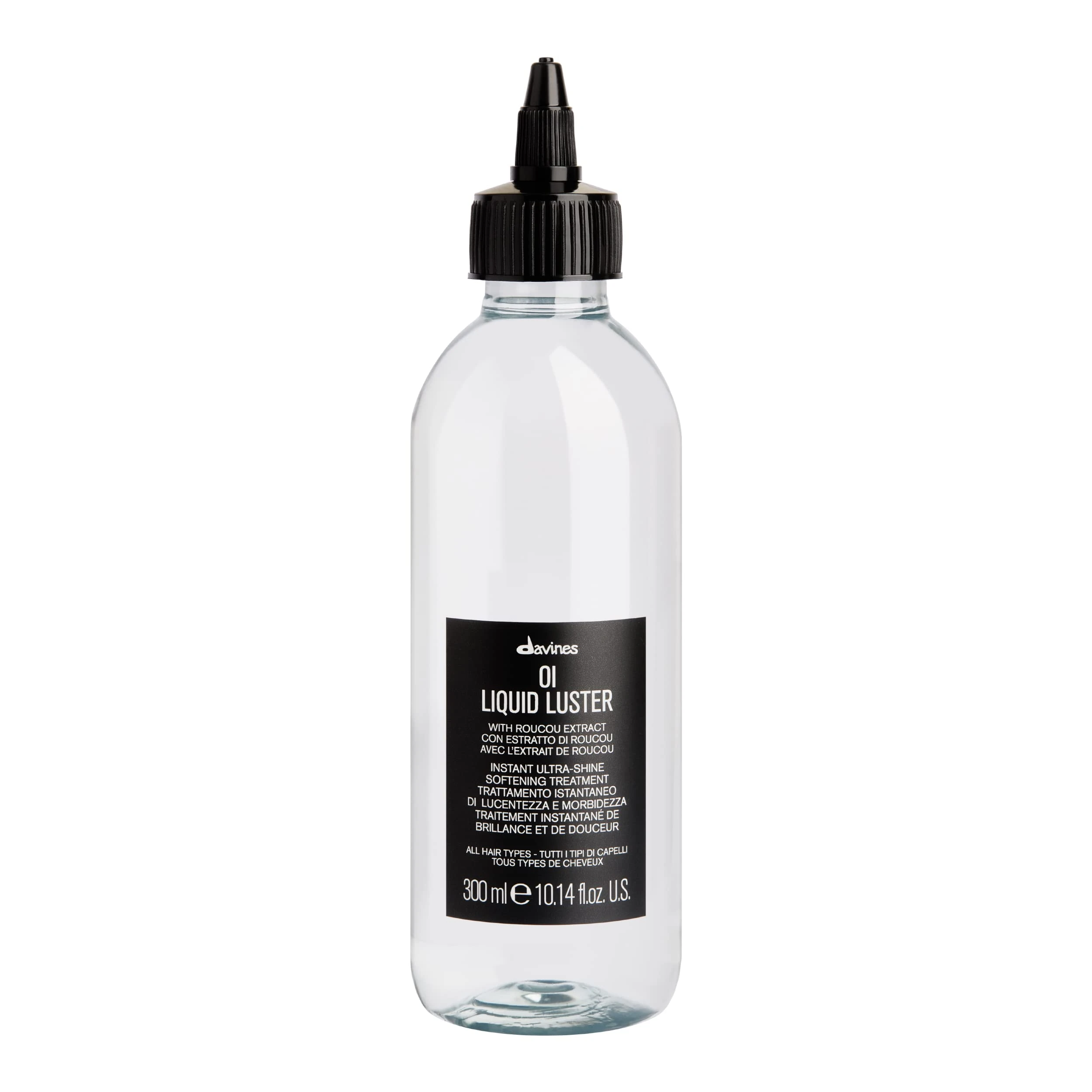 Davines Oi Liquid Luster, Nourishing Rinse-Off Treatment, Add Shine Weightlessly, 10.14 fl. oz. (17313)