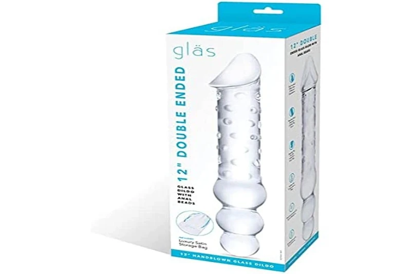 Glas Anal Beads_E32830 Anal Beads Transparent One Size