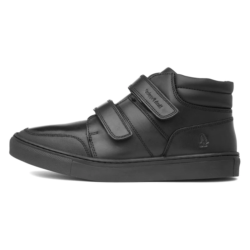 Hush Puppies Male Seth Junior School Shoe, Black, 12