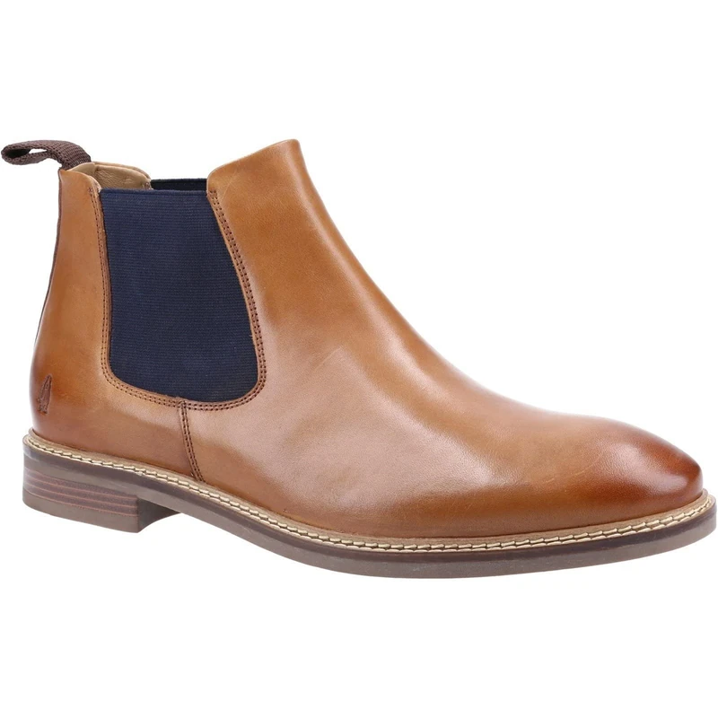 Hush Puppies Men's Blake Chelsea Boot, Tan, 8 UK
