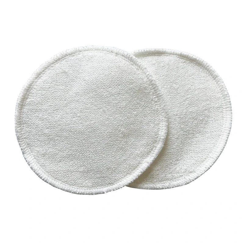 Tigex Washable Nursing Pads | Soft Cotton & Bamboo | Organic Cotton Pouch | Pack of 6
