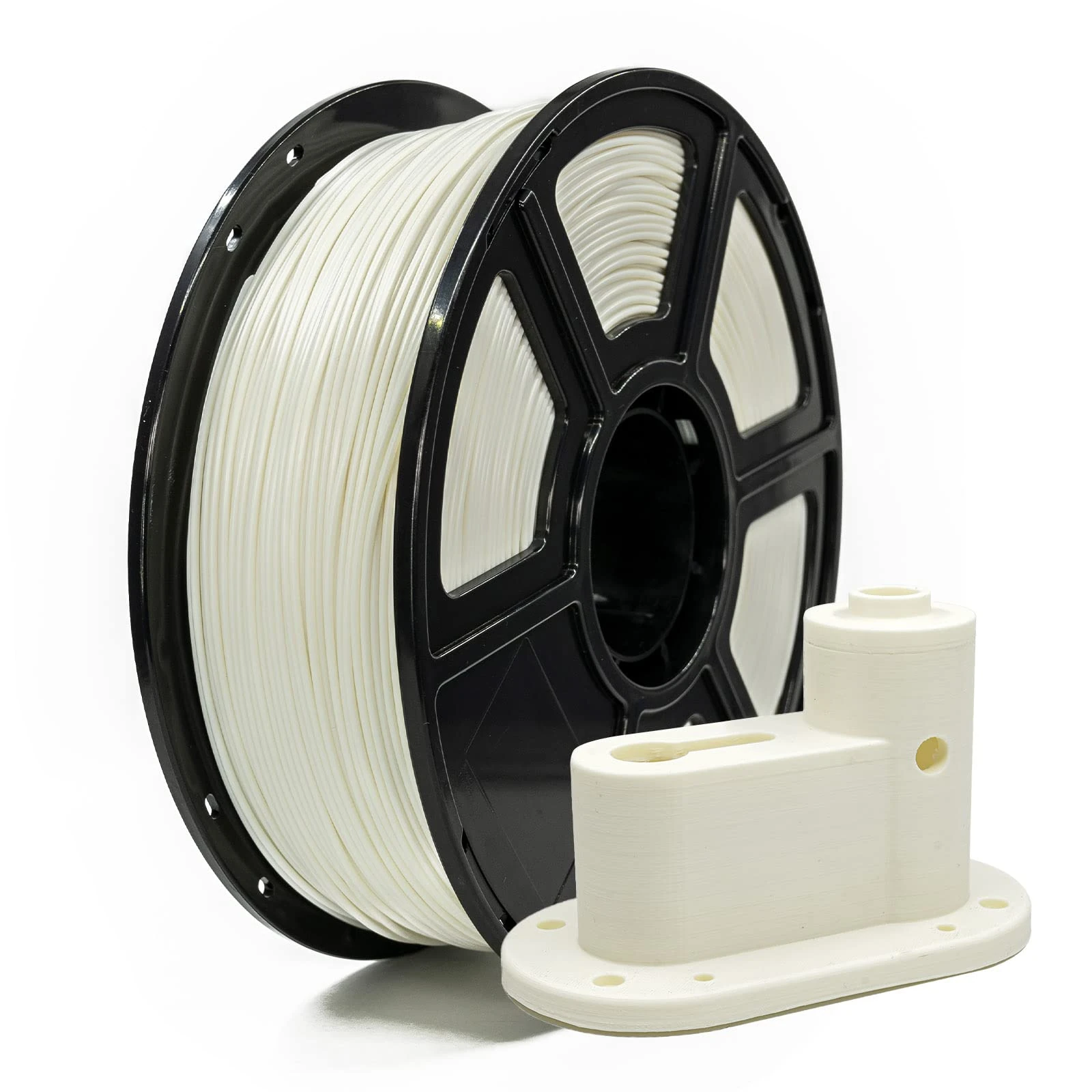 Flashforge ASA Filament 1.75mm, 3D Printer Filaments 1kg Spool-Dimensional Accuracy +/- 0.02mm, High UV Resistance, Perfect for Printing Outdoor Functional Parts (Natural, ASA)