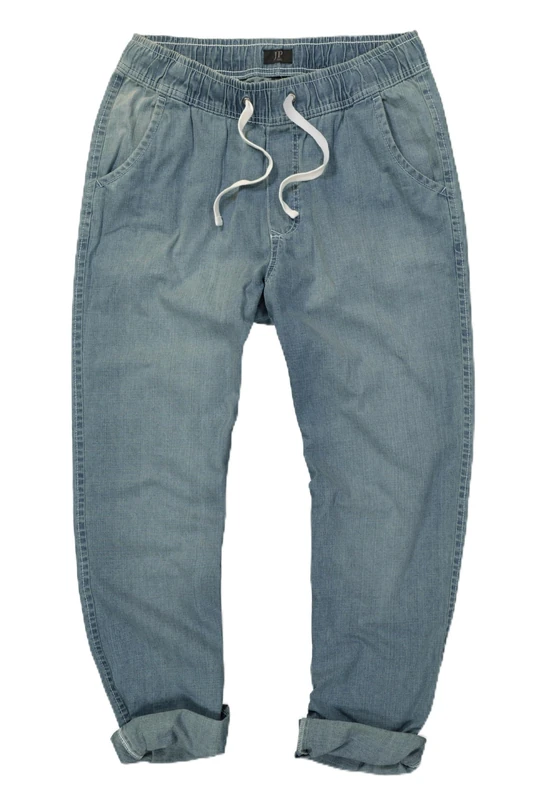 JP 1880 Menswear Big & Tall Plus Size L-8XL Trousers, Jeans Look, 4-Pocket, Relaxed fit Pale Bleached 8XL 726843951-8XL