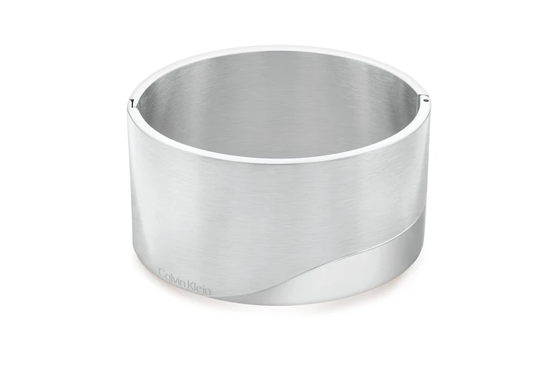 Calvin Klein Women's MINIMAL CIRCULAR Collection Bangle Bracelet - 35000146