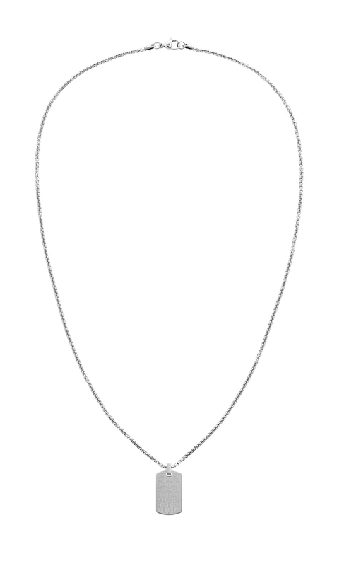 Tommy Hilfiger Jewelry Men's Pendant Necklace in Stainless Steel - 2790359