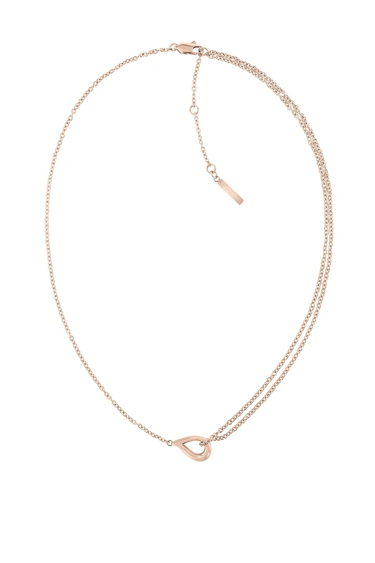 Calvin Klein Women's SCULPTURED DROPS Collection Pendant Necklace - 35000082