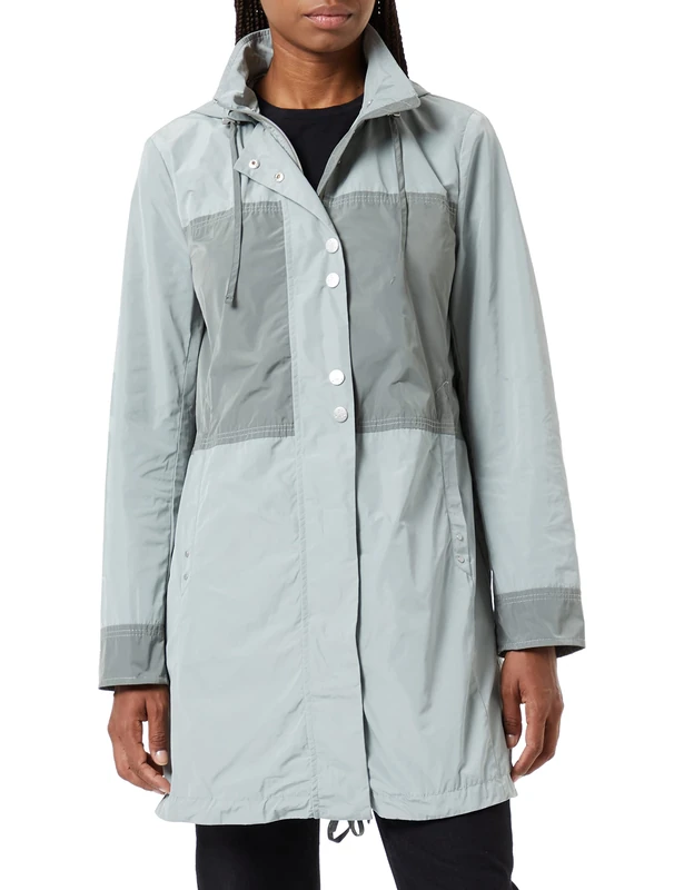 Amber & June Women's 8062/5813_9228 Jacket, Quarry, 40