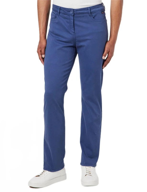 Armor Lux Women's Straight Trousers Taylor Dress Pants, Aniline, 18