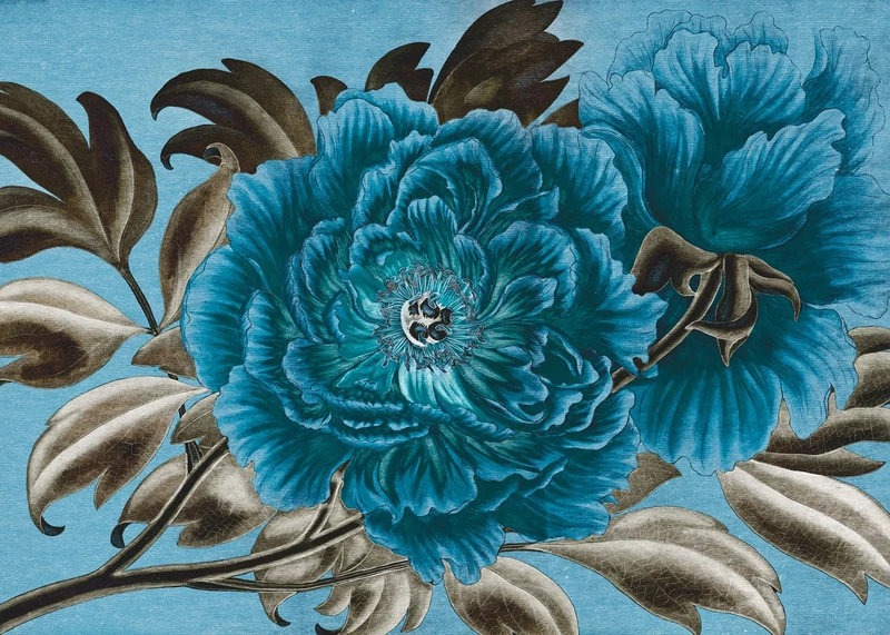 Komar Non-Woven Photo Wallpaper Royal Peony Size 350 x 250 cm Width 50 cm