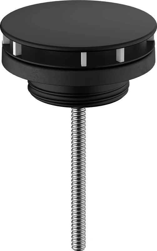 hansgrohe Waste non-closing for washbasins, matt black, 50001670