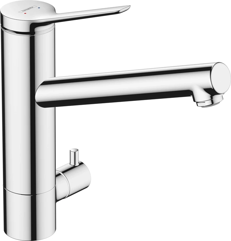 hansgrohe Zesis M33 Kitchen Tap 200, device shut-off valve, Energy-Saving, 1 Spray, chrome, 74807000
