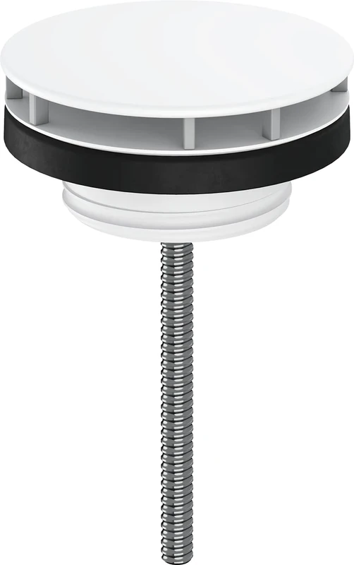 hansgrohe Waste non-closing for washbasins, matt white, 50001700