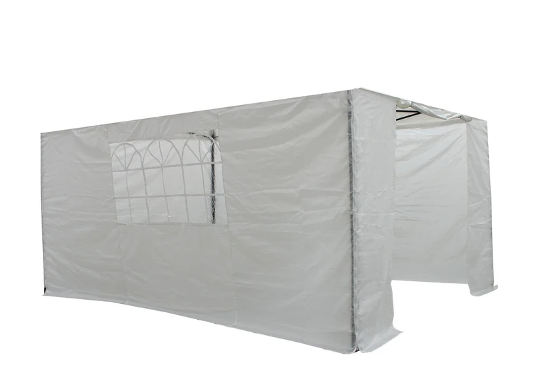 All Seasons Gazebos 3x4.5 Lightweight Side Panel Set White
