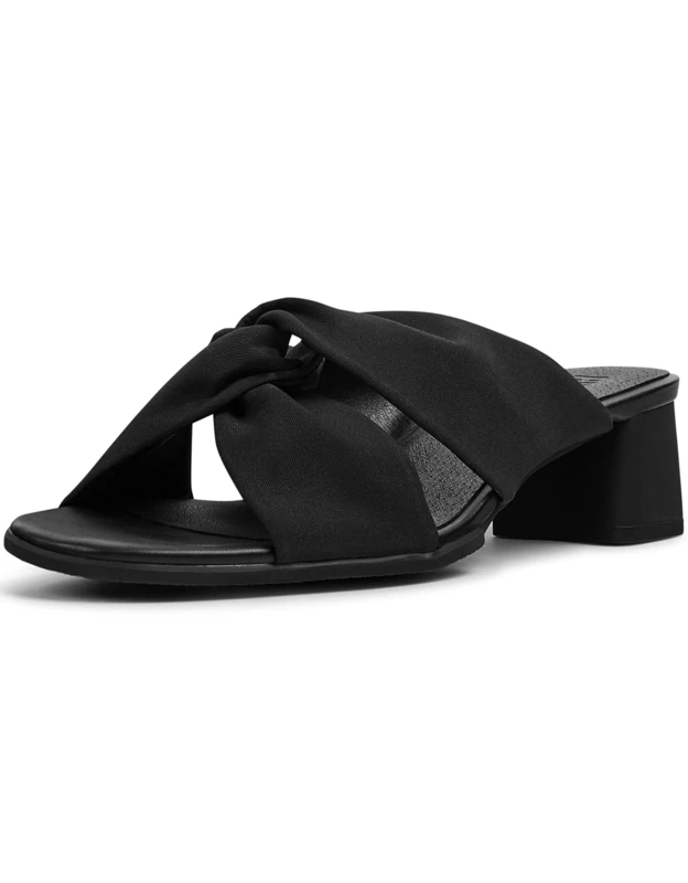 Camper Women's Katie K201348 Heeled Sandal, Black, 8 UK