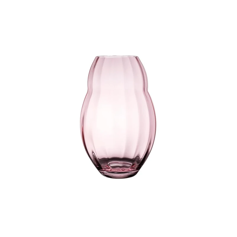 Villeroy & Boch - Rose Garden Home vase, 20 cm, crystal glass, pink