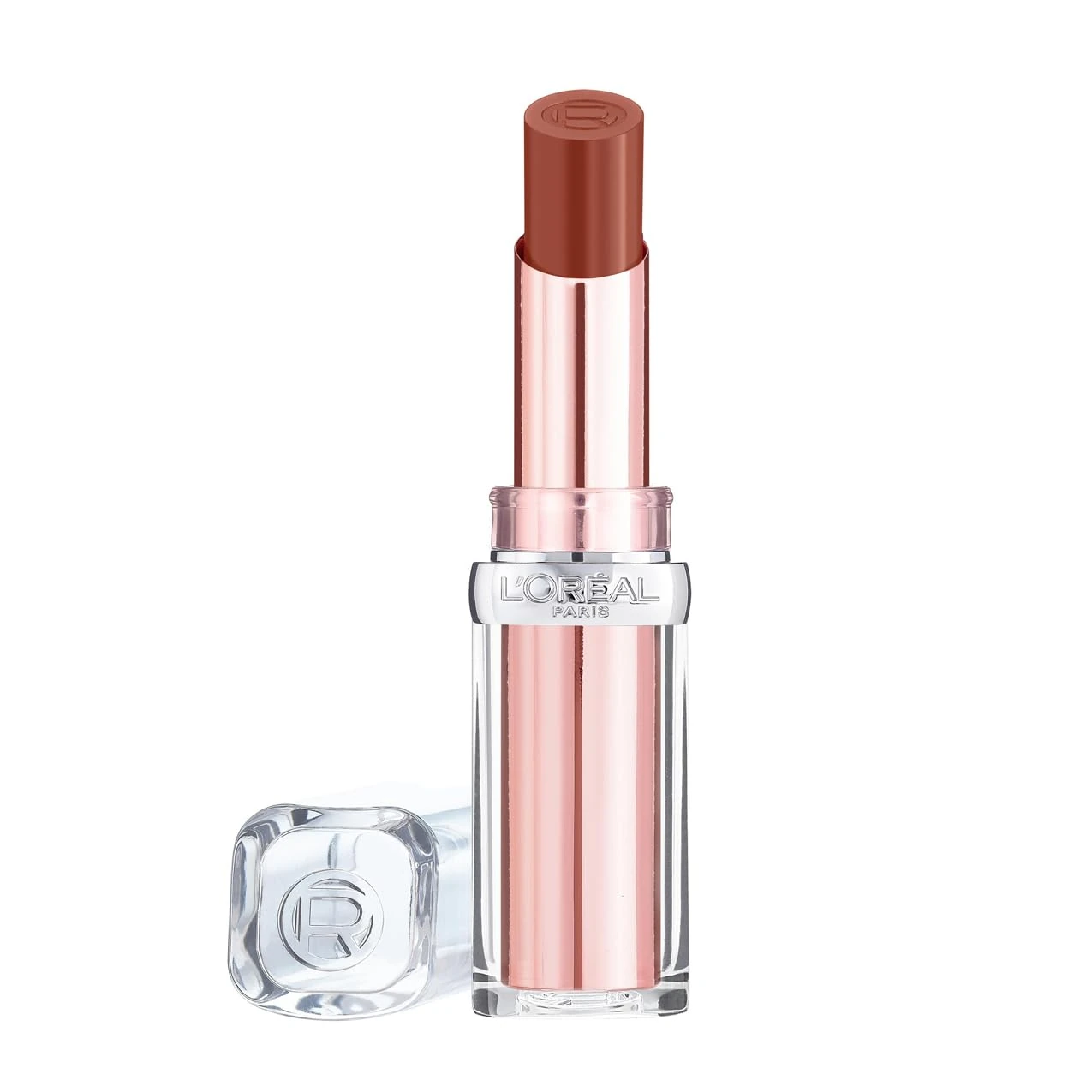 L'Oreal Paris Lipstick, Balm-In-Lipstick, Keep Lips Hydrated and Smooth, Natural-Looking Shiny Finish, Glow Paradise, 107 Brown Enchante?
