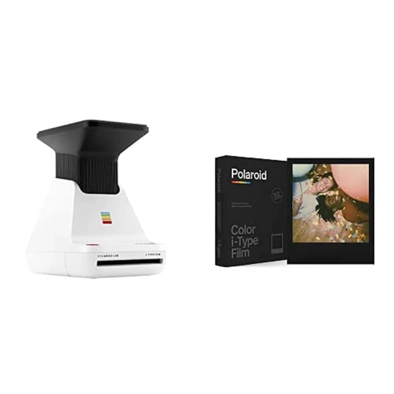 Polaroid - 9019 Lab Instant Photo Printer - White 6019 - Color film for i-Type - Black Frame Edition - Image 1
