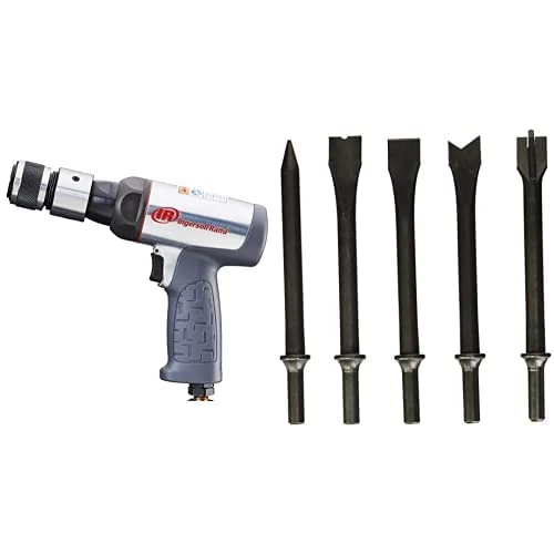 Ingersoll Rand, Pneumatic Hammer, 123MAXH with Set of Chisels, Set