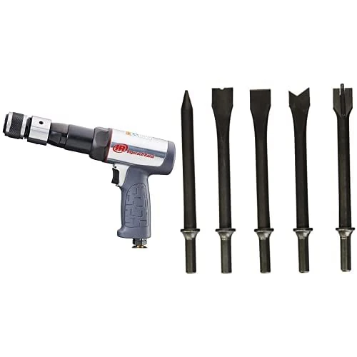 Ingersoll Rand, Pneumatic Hammer, 119MAXH with Set of Chisels, Set