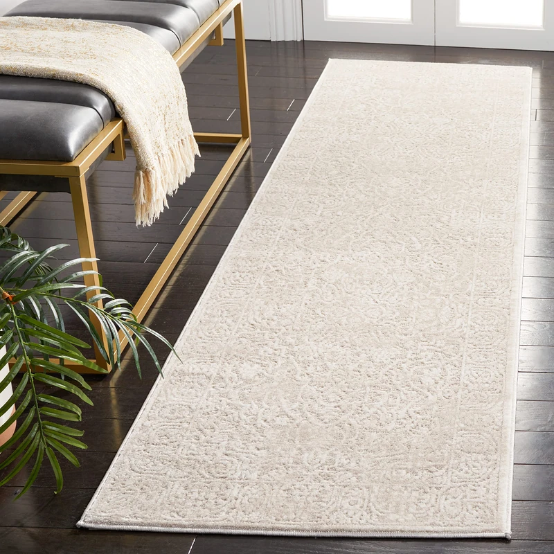 Safavieh Reflection Rug - Cream and Ivory - 80 x 180 cm