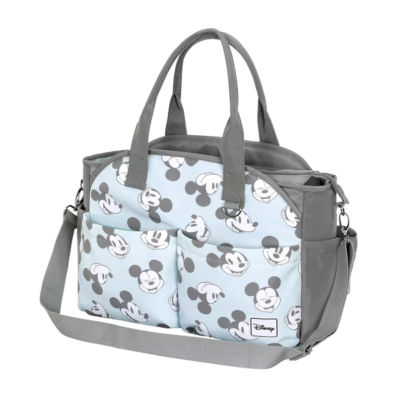 Mickey Mouse Bonny-Mommy Baby Stroller Bag, Blue, 44 x 32 cm